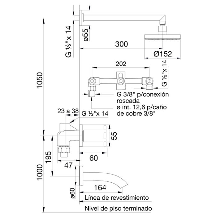 0103 D7 Alerce Ducha con Transferencia CR FV 2