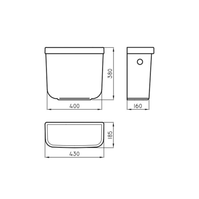 Ferrum Bari DKW6F deposito apoyo dual 2