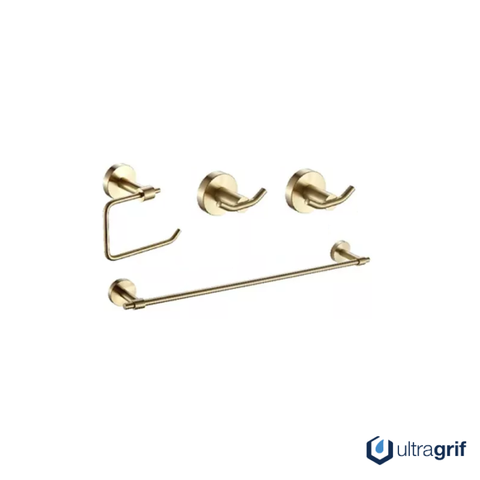 UGV304G07 Set Accesorios Gold Brush 4PZ Autograph